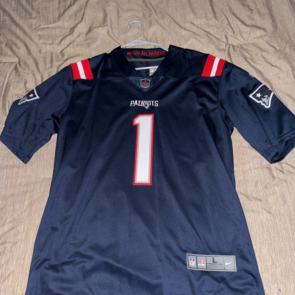 Cam Newton patriots jersey